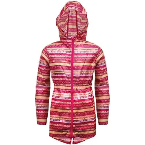 Girls Ruth Packaway Printed Cagoule by Unbranded