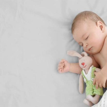 Toddler / Junior Fitted Sheet 100% Cotton 140x70cm - Pack Of 2 by For Your Little One