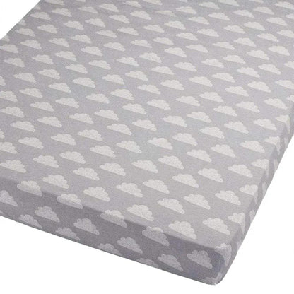 Toddler / Junior Fitted Sheet 100% Cotton 140x70cm - Pack Of 2 by For Your Little One