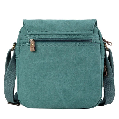 Canvas Flap Across Body Bag with Shoulder Pad | TRP0238 by Troop London