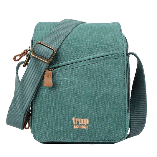 Canvas Flap Across Body Bag | TRP0239 by Troop London