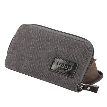 Canvas Zip Around Wallet Purse | TRP0501 by Troop London