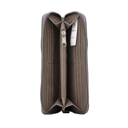 Canvas Zip Around Wallet Purse TRP0501
