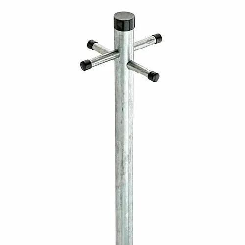Heavy Duty Galvanised Clothes Pole by Un-Branded