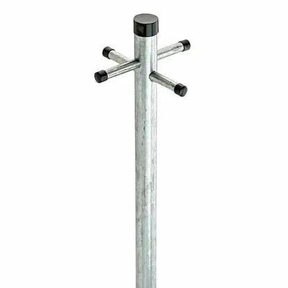 Heavy Duty Galvanised Clothes Pole by Un-Branded