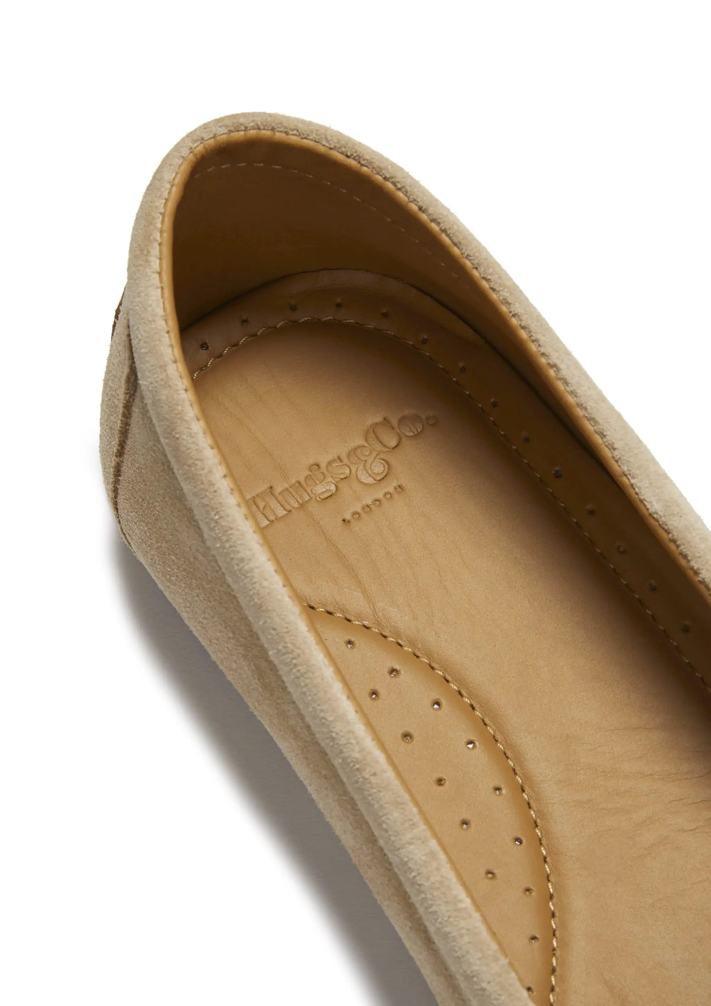 Women's Chukka Espadrilles, taupe suede by Hugs & Co.