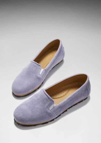 Women's Continental Espadrilles, lilac suede by Hugs & Co.
