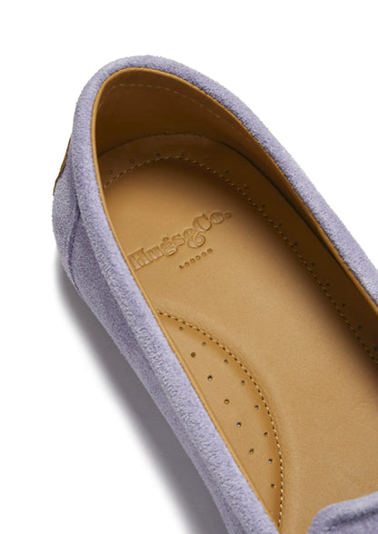 Women's Continental Espadrilles, lilac suede by Hugs & Co.