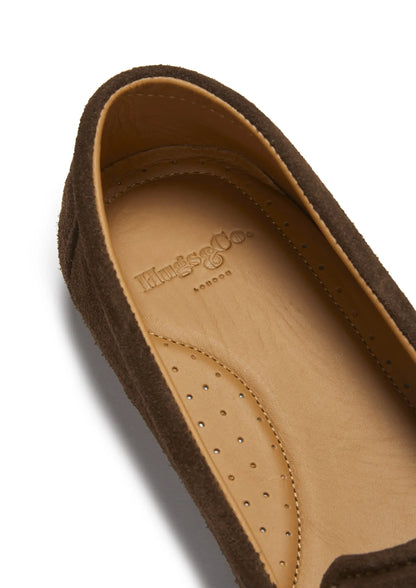 Women's Tasselled Espadrilles, brown suede by Hugs & Co.