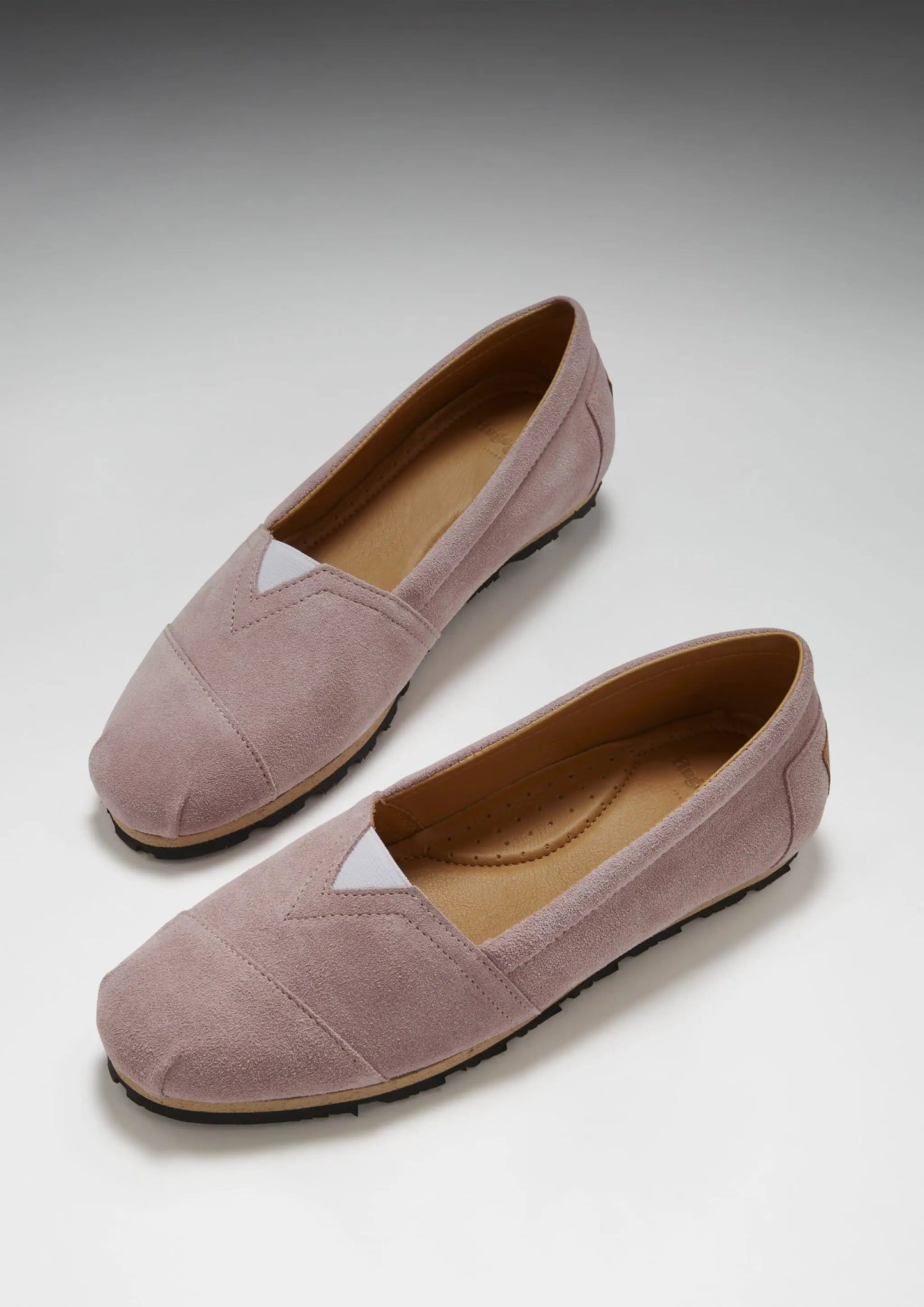 Women's Chukka Espadrilles, powder pink suede by Hugs & Co.